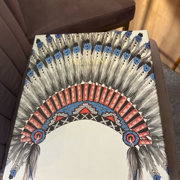 Valentino rockstud turquoise black bootie boot size 38 - Picture 14 of 15